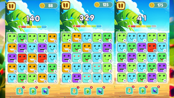 Match 3: Happy Cubes