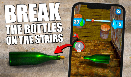 Break the Bottles on the Stairs