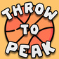 Throw to peak