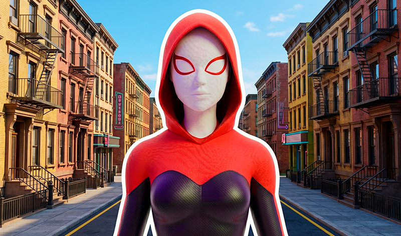 Web Shot: Spider Superhero