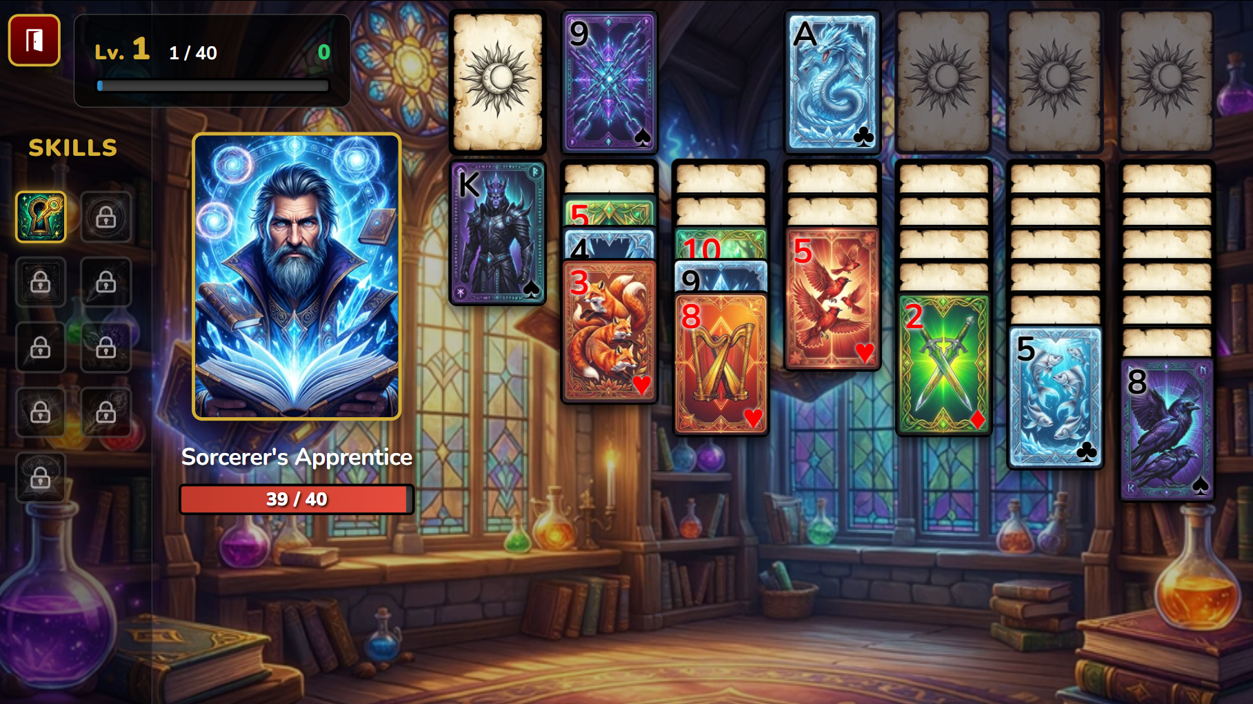 Solitaire: Guild of Heroes — screenshot 2
