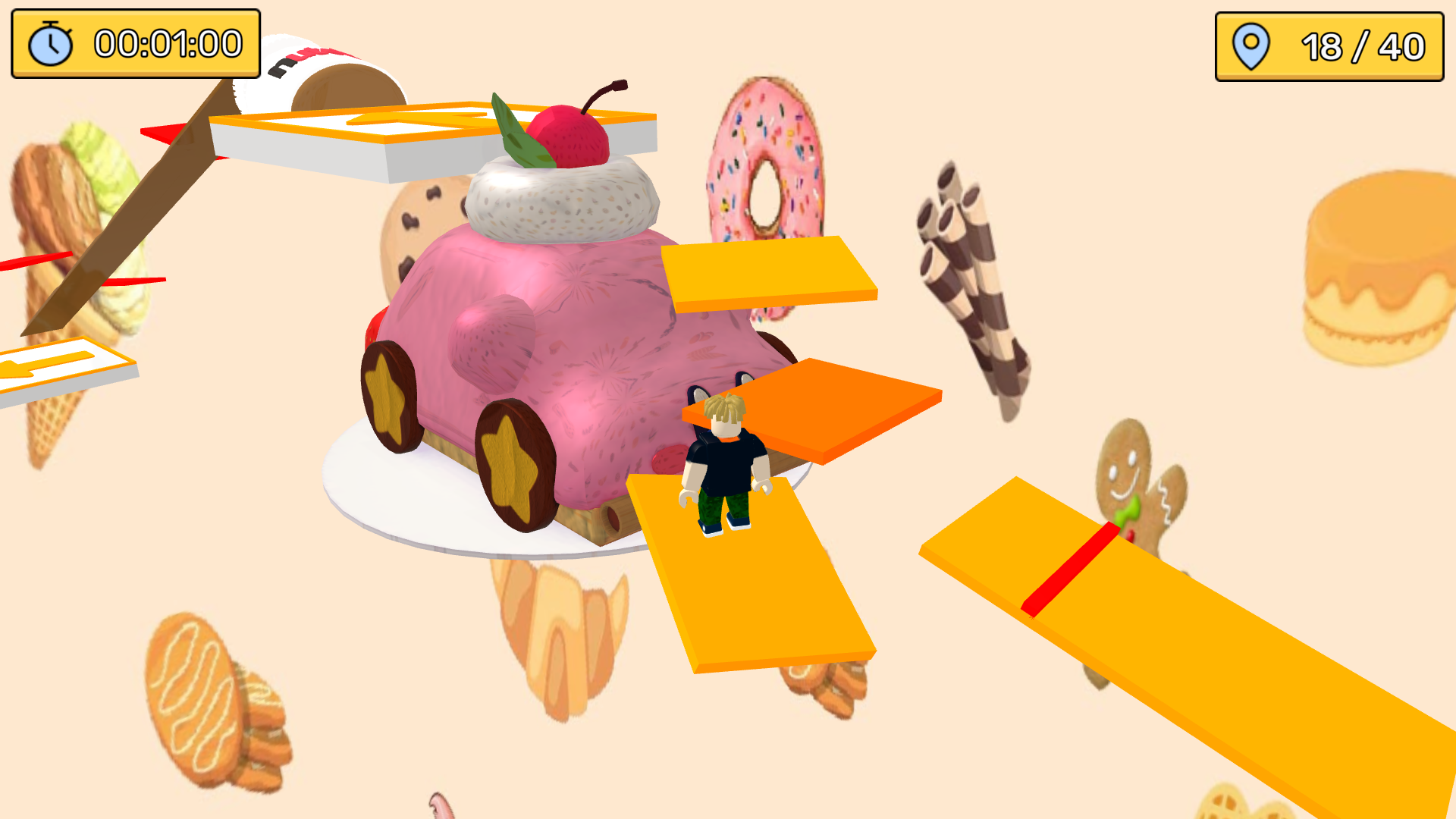 Sweet Obby Parkour screenshot