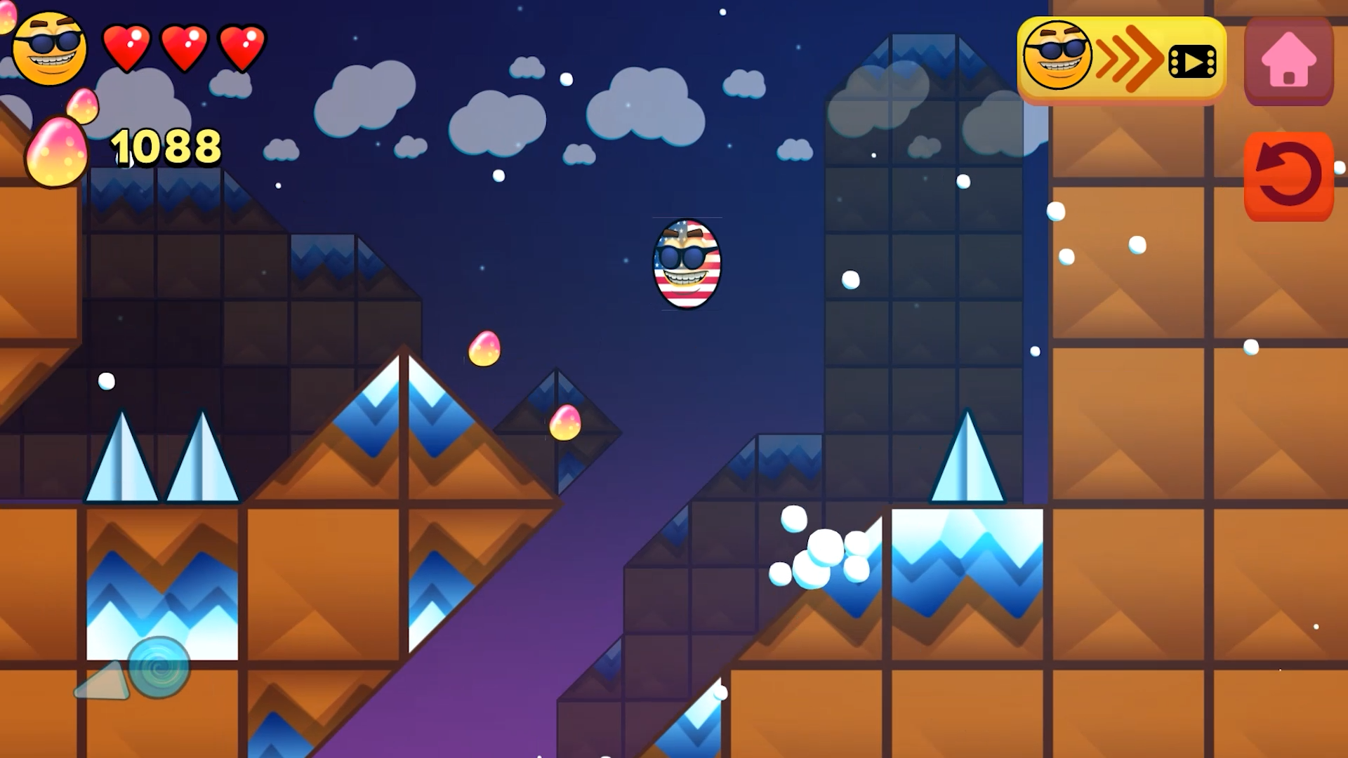 CountryBalls: Bounce Ball Adventure screenshot