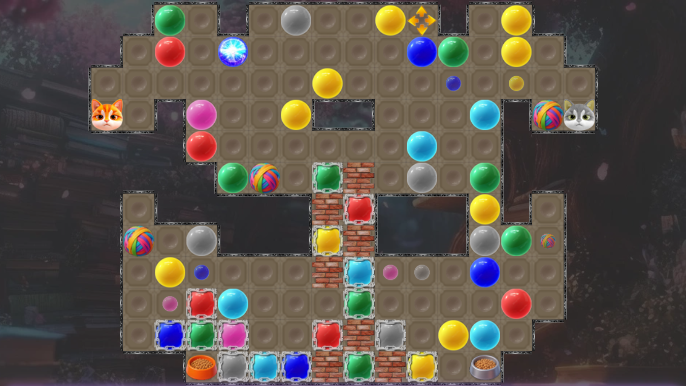 Накорми кота - Головоломка — screenshot 2