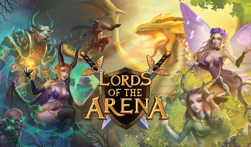 Lords of the Arena game cover