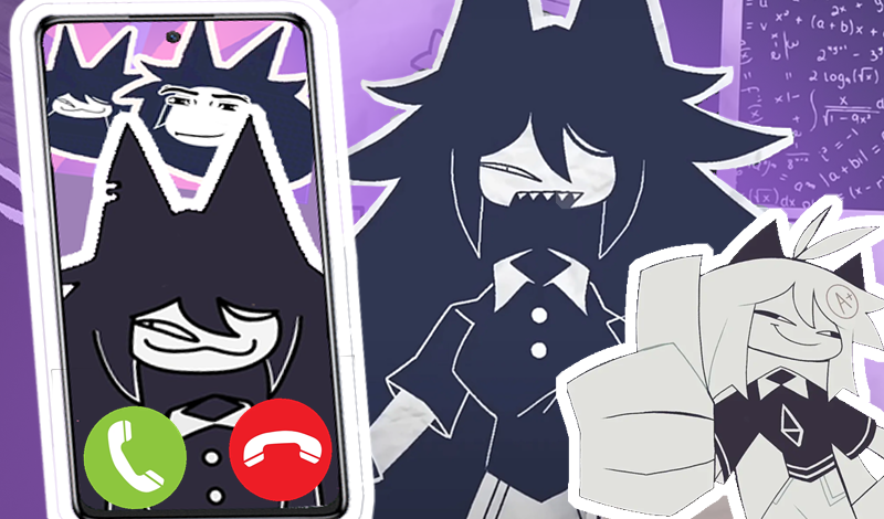 Call and check Miss Circle phone! game cover