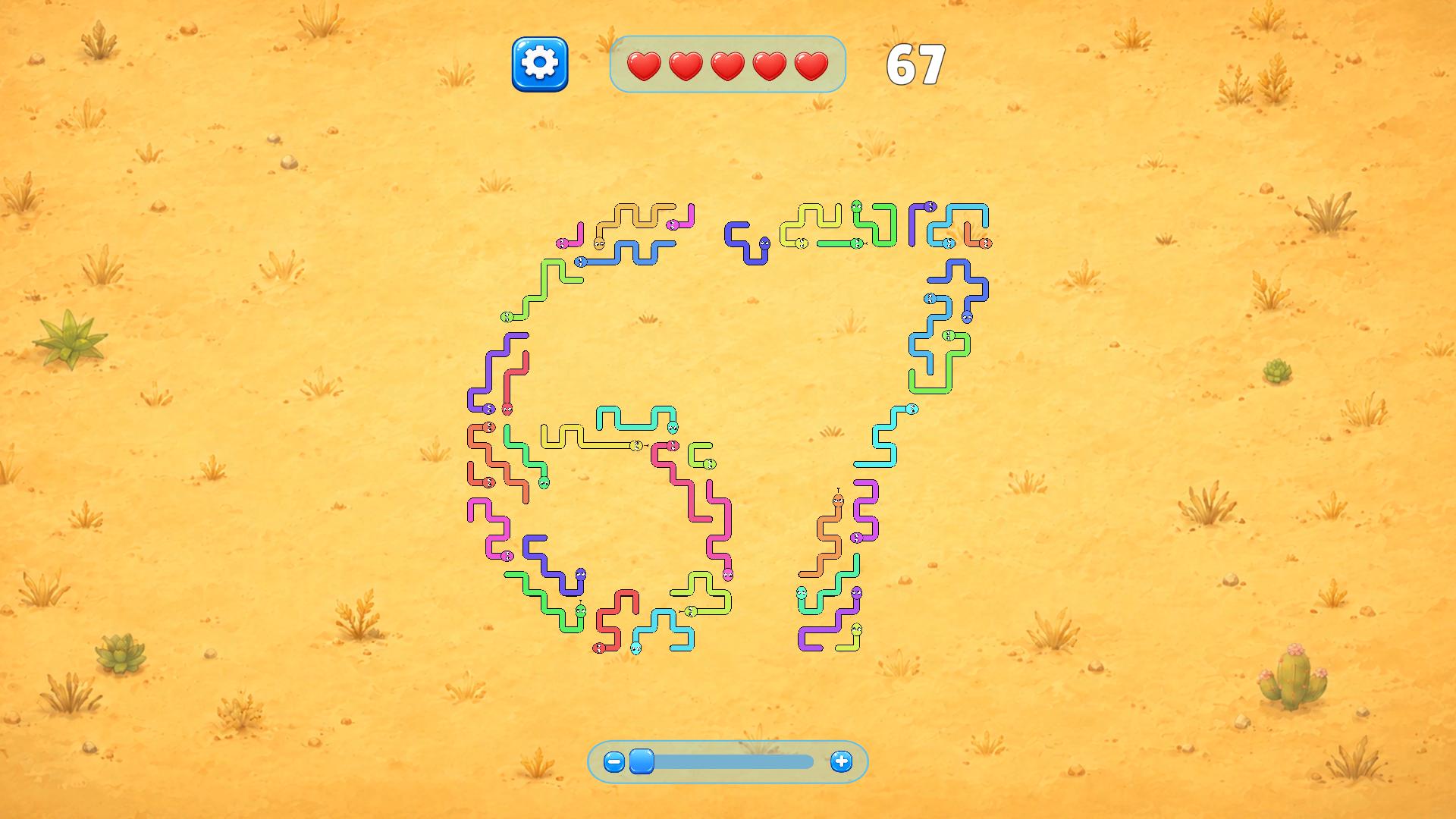 Змейки Стрелки: Спаси котёнка — screenshot 7