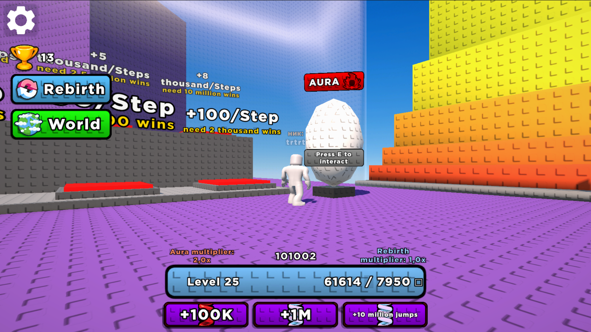 Obby +1 jump per run! — screenshot 4