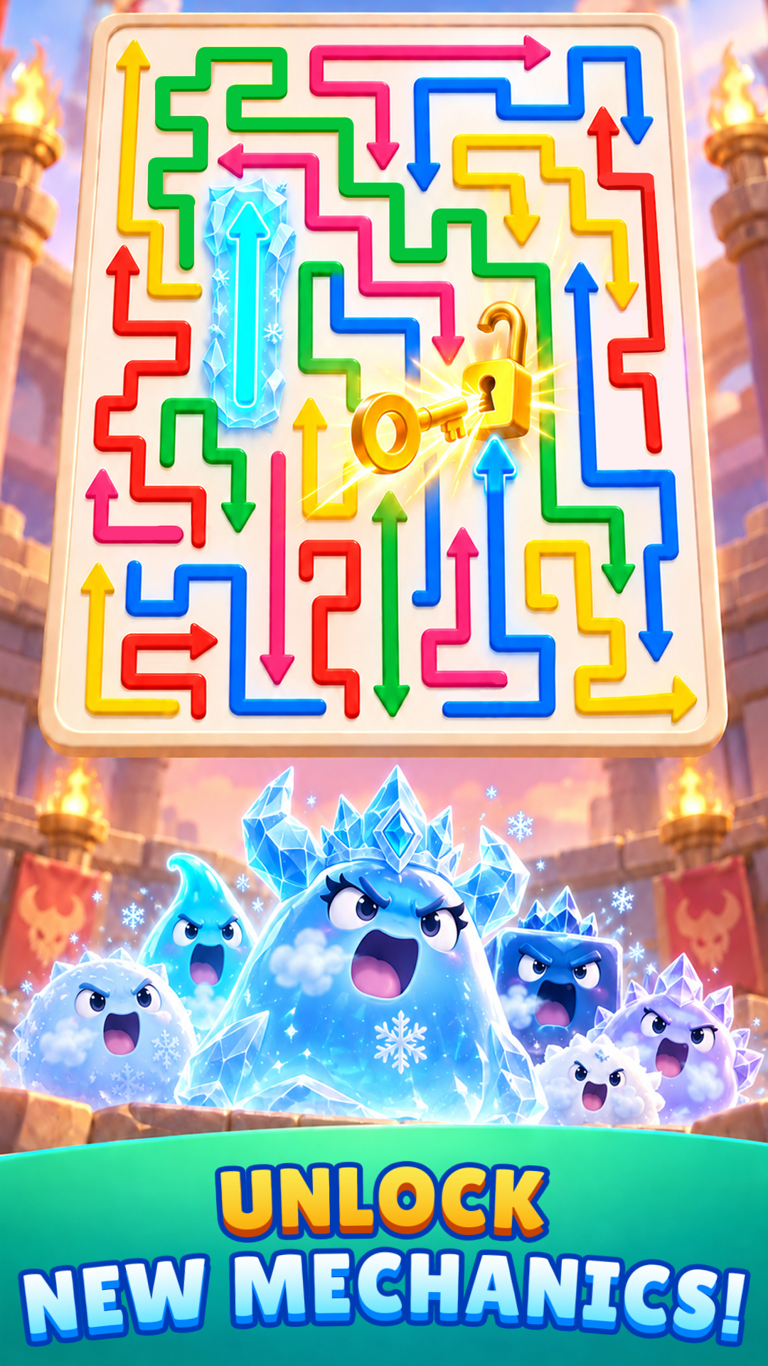 Arrow Maze: Stop the Monsters! screenshot 5