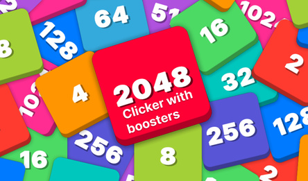 2048 - Clicker with boosters