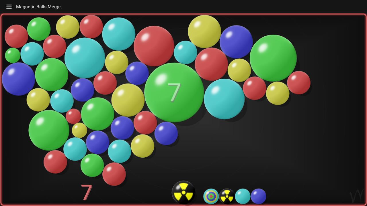 Magnetic Balls Merge — screenshot 1