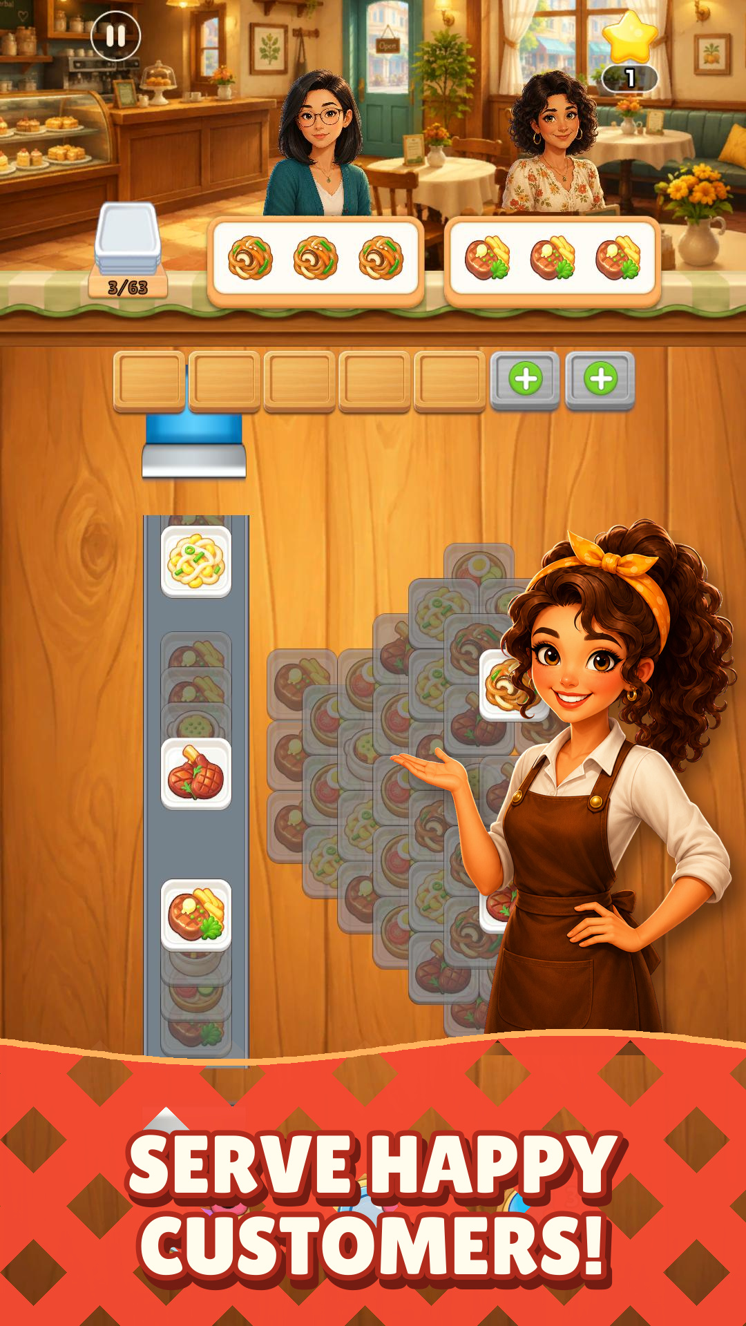 Tasty Tiles: Triple Match - Café screenshot 10