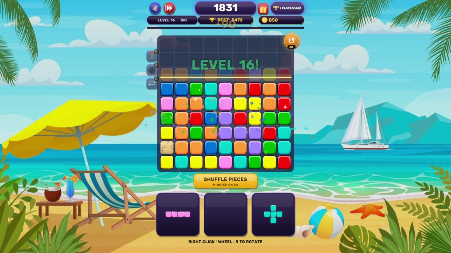 Block Master 9x9 screenshot 2