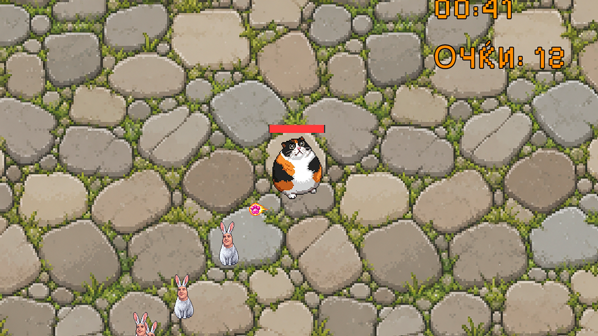 Кот против зайцев — screenshot 1