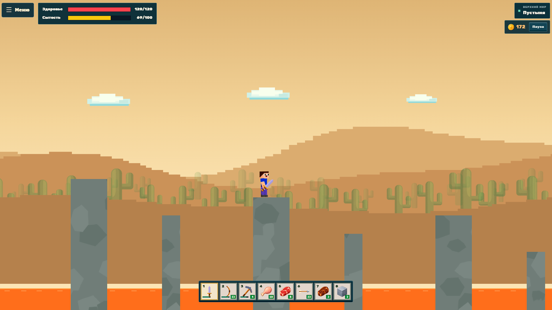 Noobik: Adventures in a 2D World screenshot 3