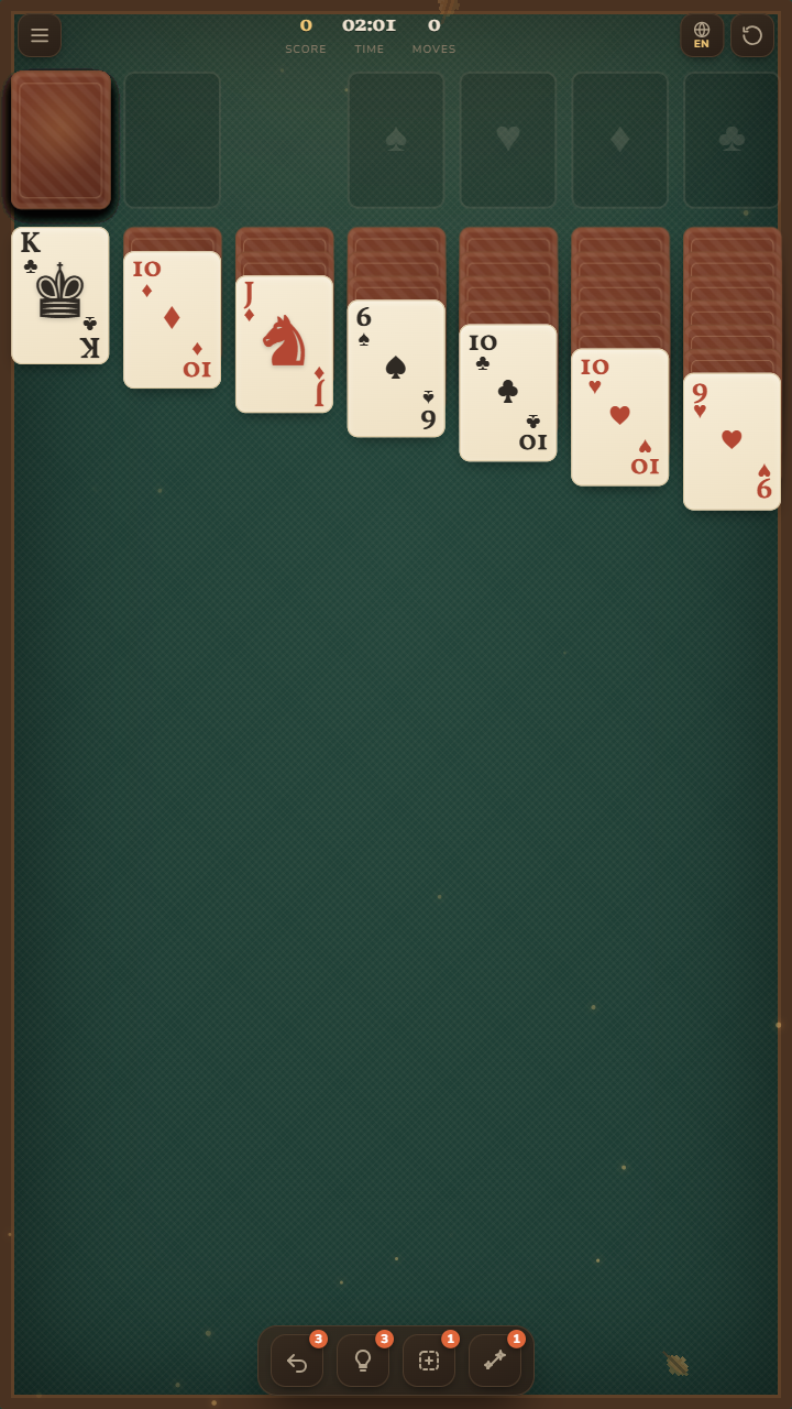 Warm Solitaire: Klondike screenshot 4
