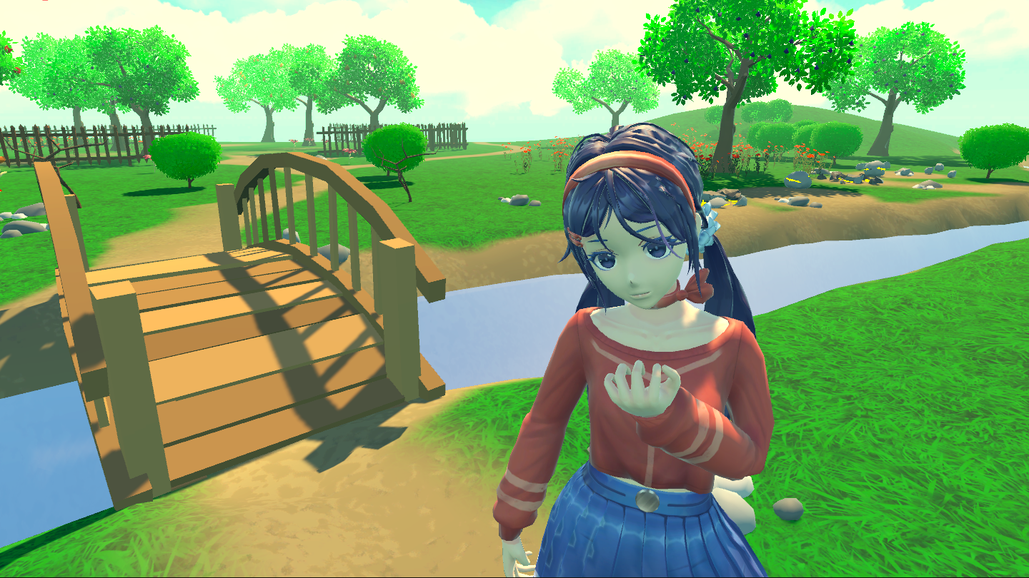 My girlfriend is Mita. A summer house. screenshot