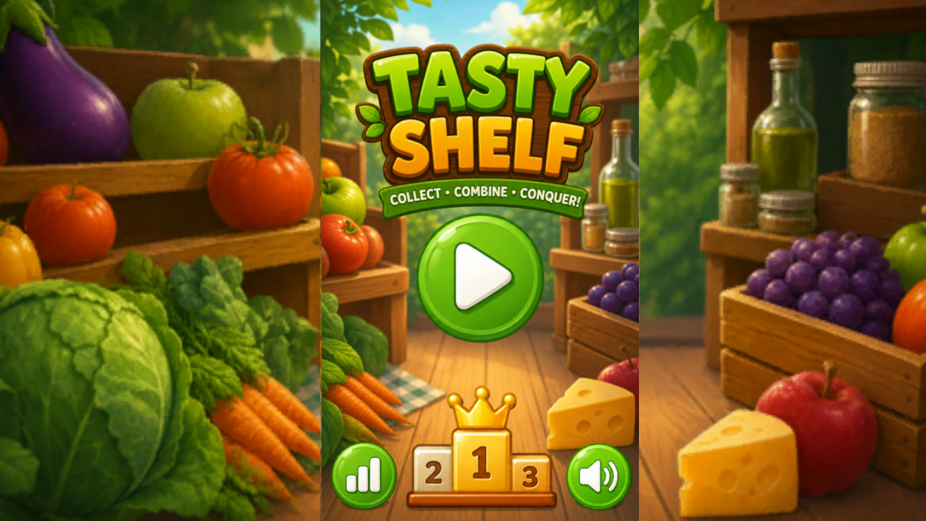 Tasty Shelf Collect Combine Conquer! — screenshot 3