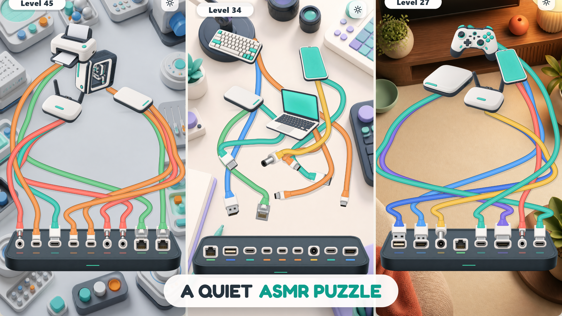 Untangle Cables! ASMR — screenshot 5