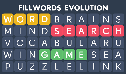 Fillwords Evolution  loading=