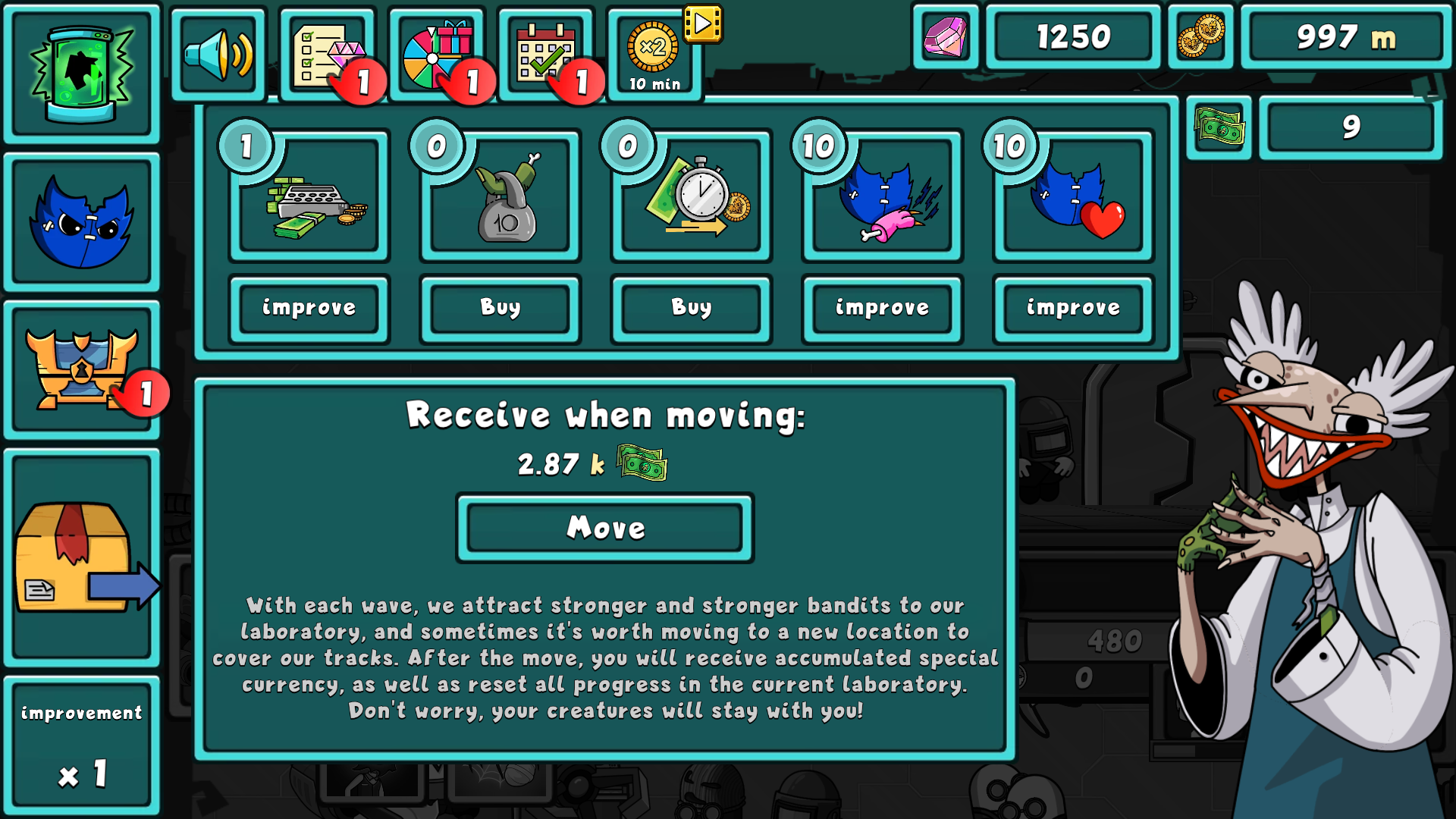 Mad Scientist Clicker screenshot 5