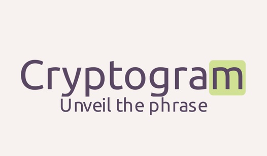 Cryptogram: расшифруй фразу