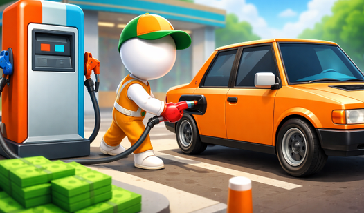 Gas Station - Stick Simulator