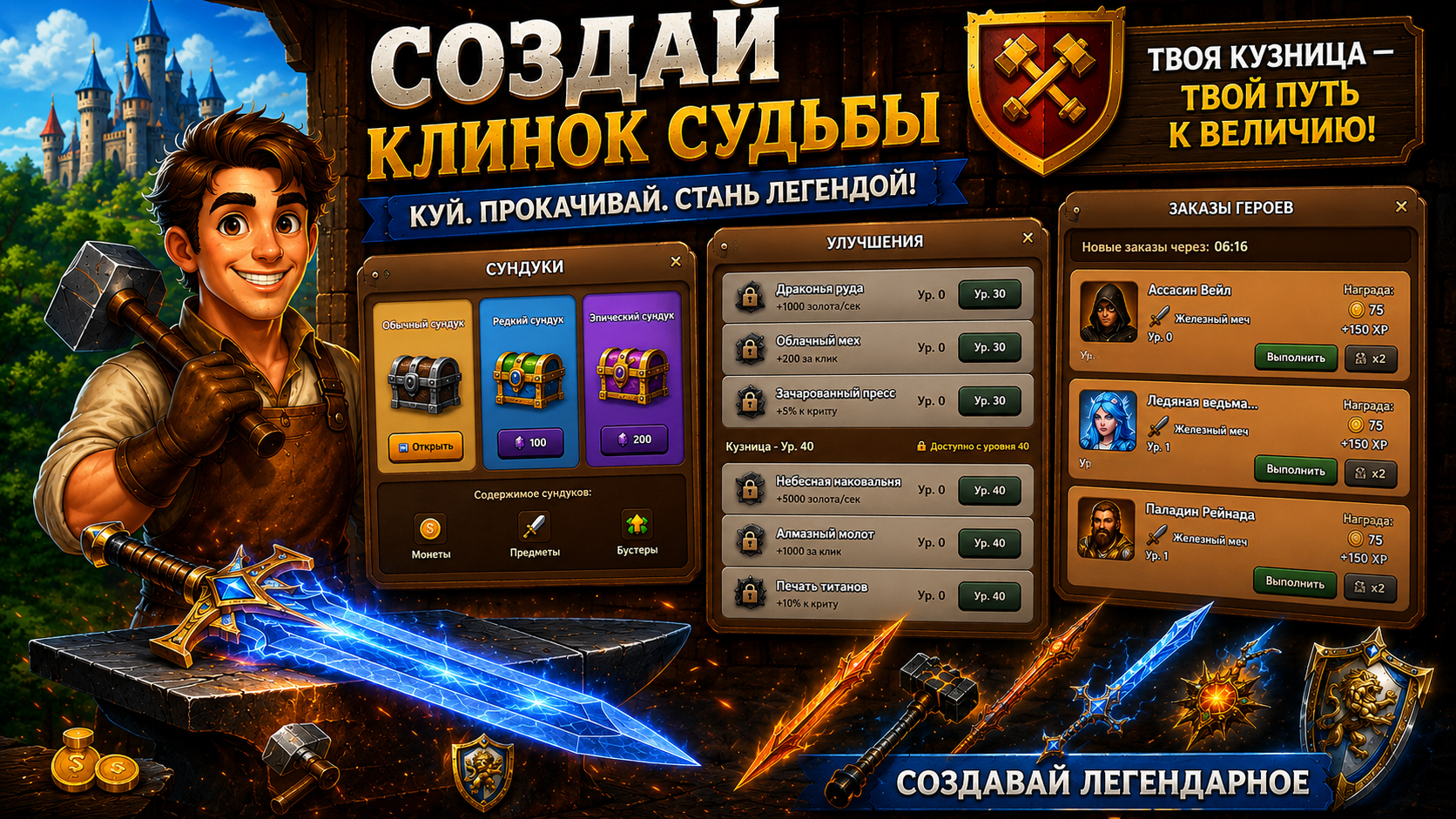 Кузнец Героев — screenshot 3