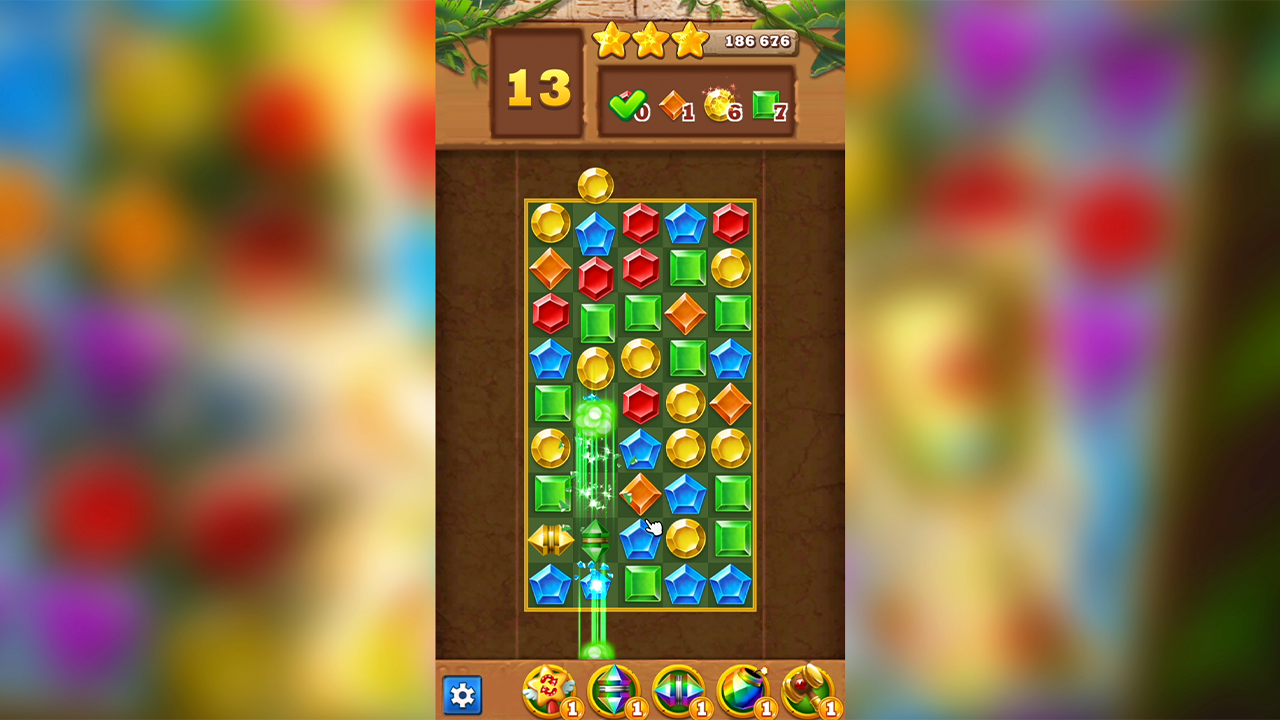 Lost Treasures - Match 3 screenshot
