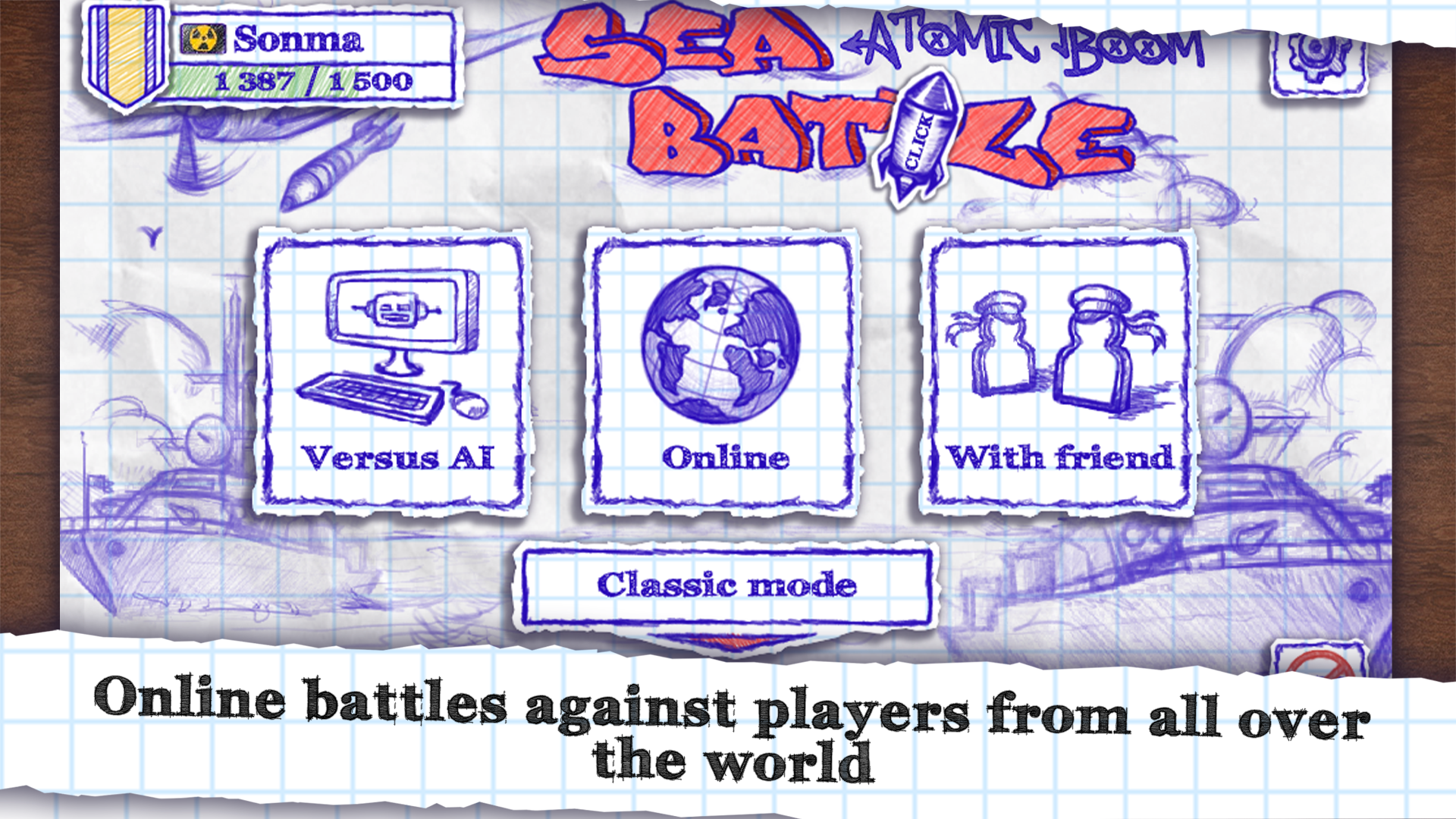 Sea Battle. Atomic boom screenshot