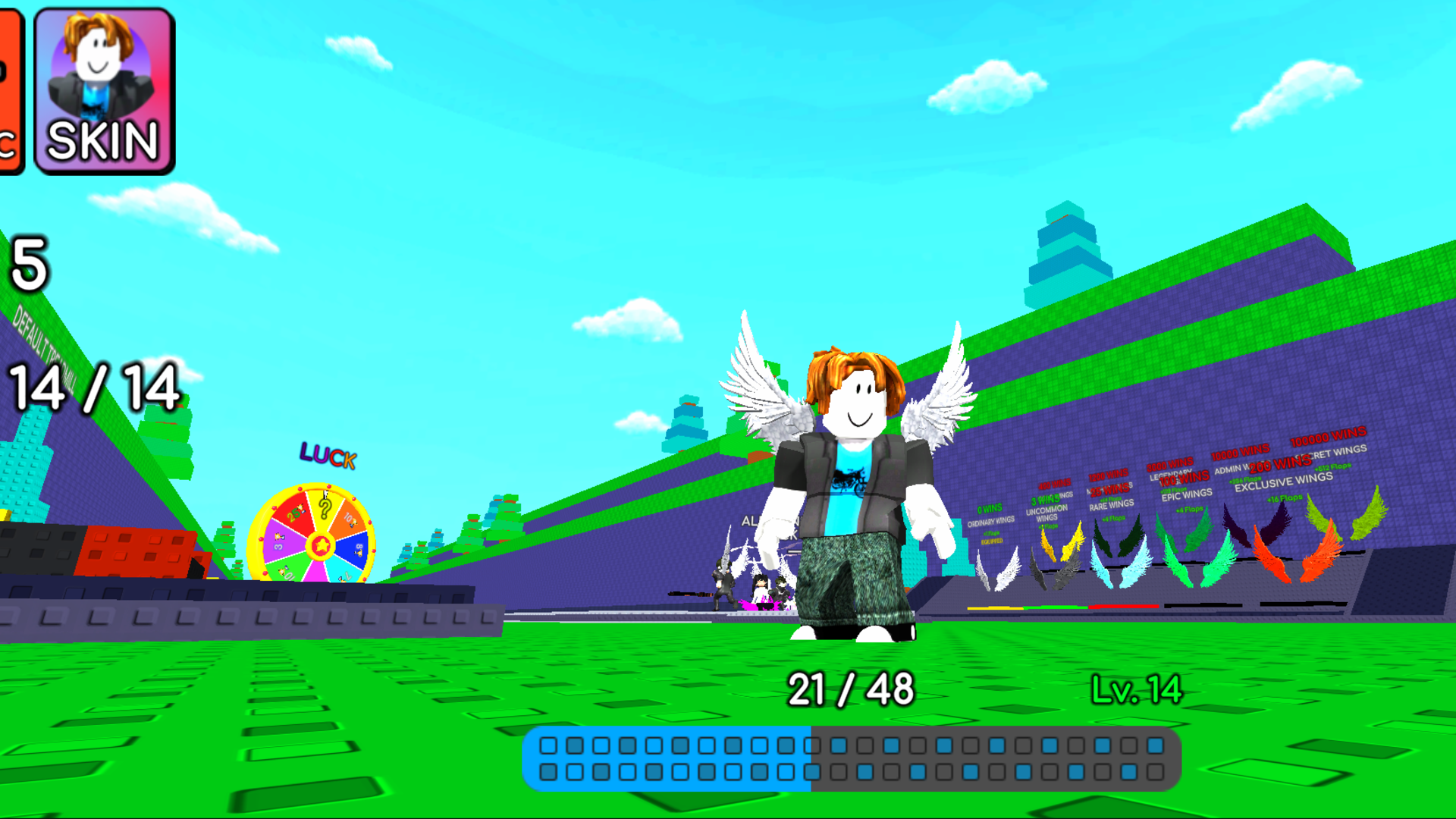 Escape with Wings Obby Tycoon 3D Online — screenshot 1