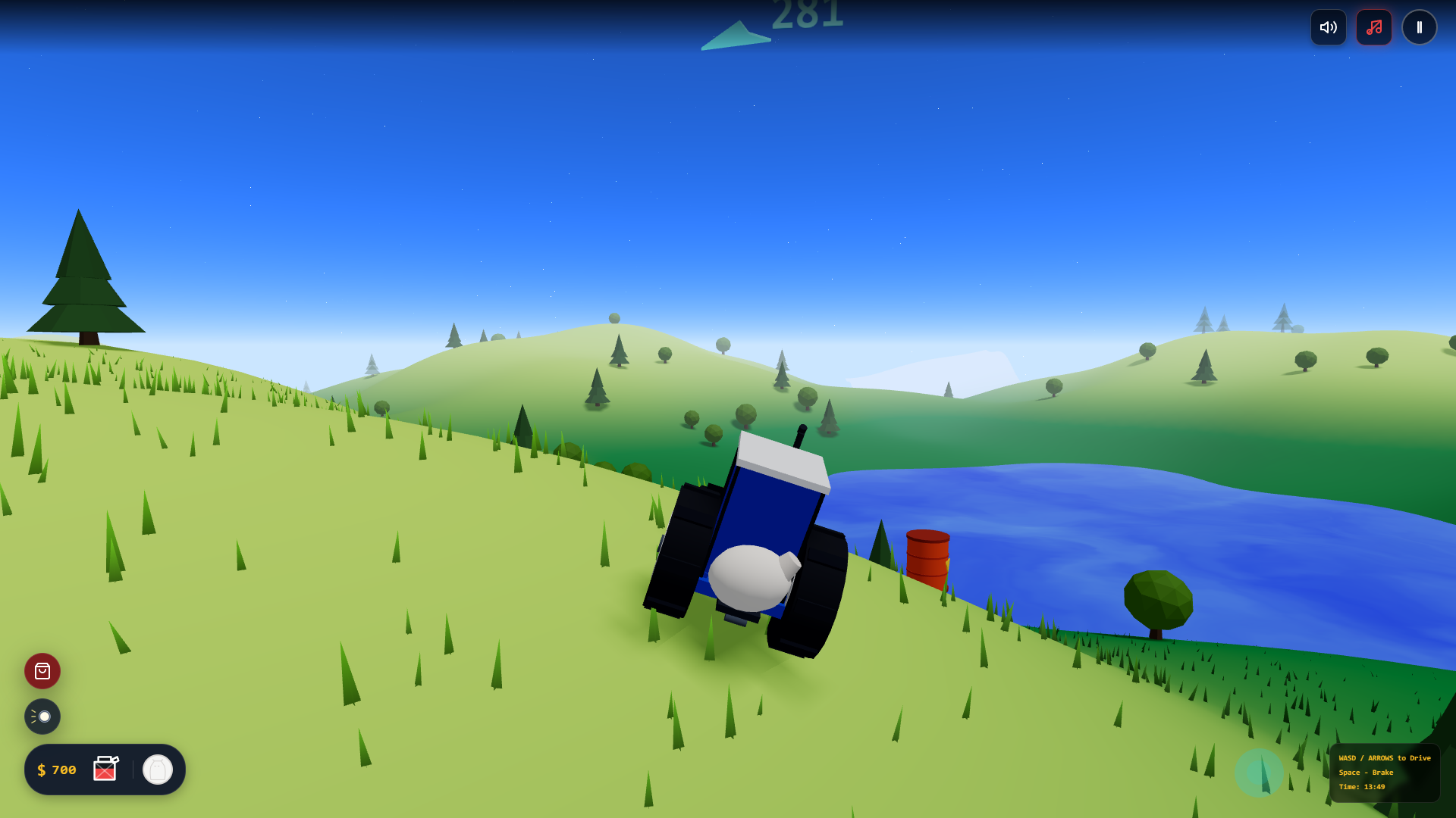 Blue Tractor Goes with a Song — screenshot 5