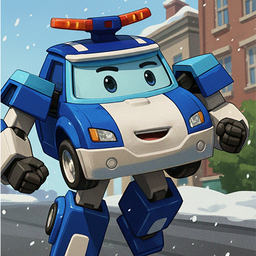 Робокар Поли - чудо пазл