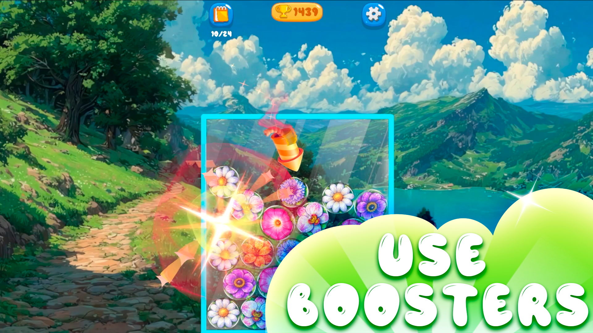 Merge Flowers: Collect Sunflower! — screenshot 4