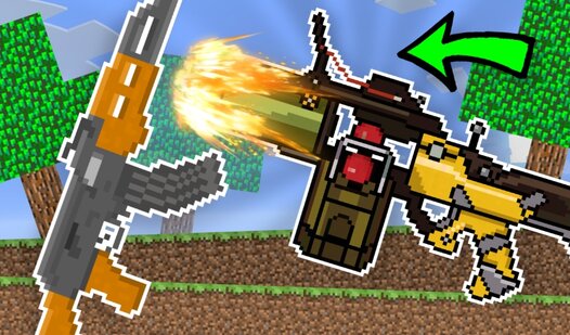 Mine MOD for Weapons and World! The Sandbox!