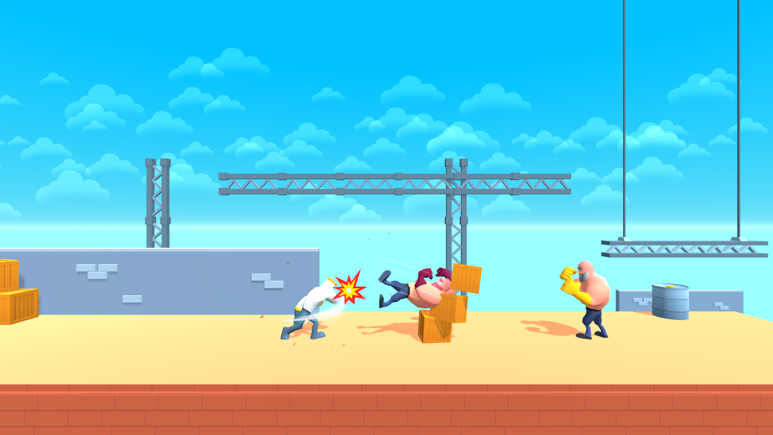 Hit and Run: Parkour and Fight 3D screenshot