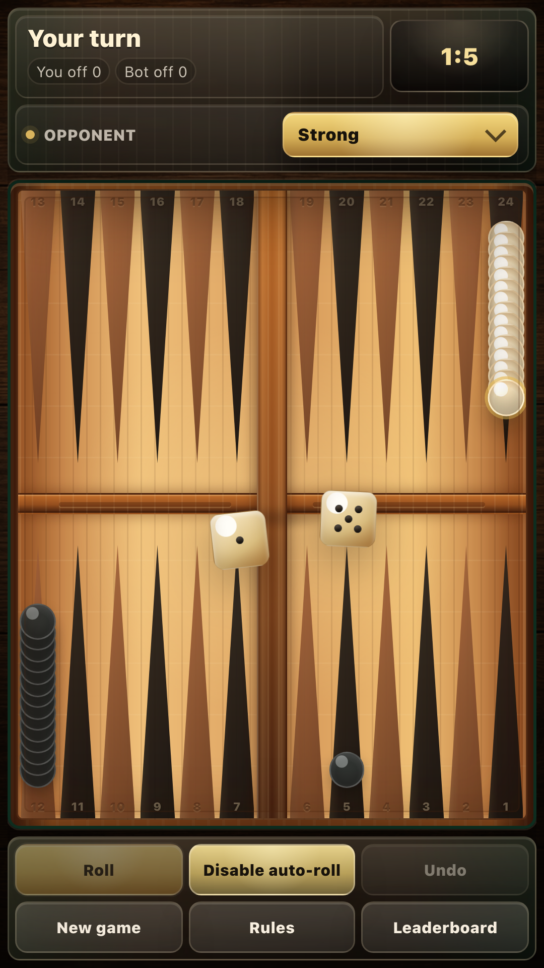 Long Narde: Golden Move screenshot 3