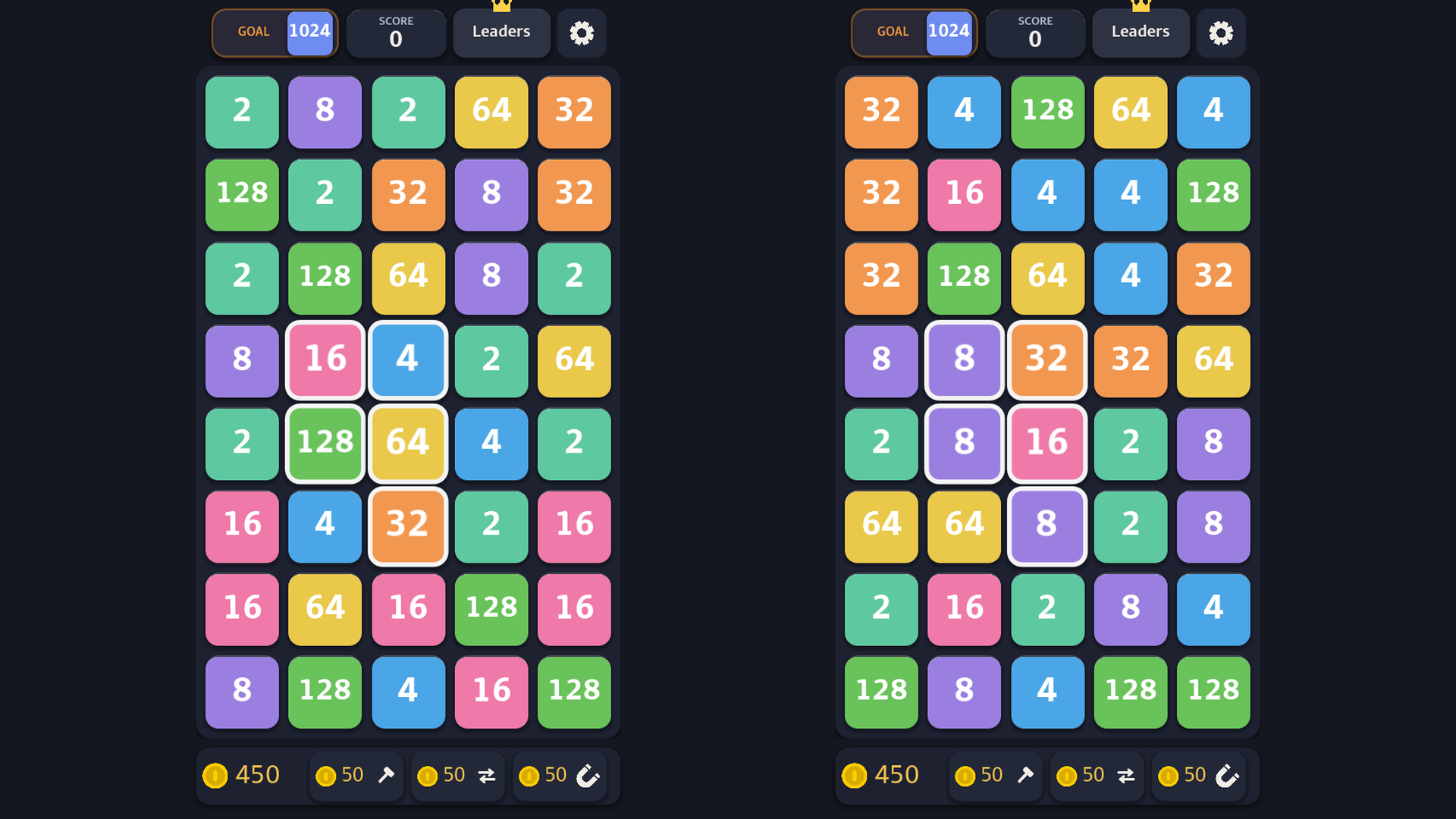 Merge Tiles 2048 — screenshot 2