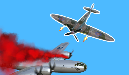 Flying fortress  loading=