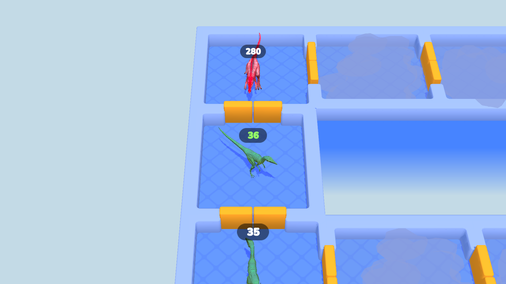 Dinopark: survive in the maze screenshot