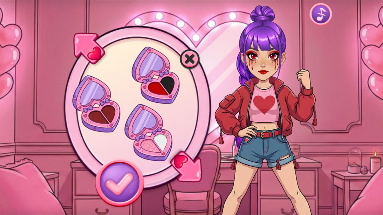 Romantic K-Pop Transformation screenshot