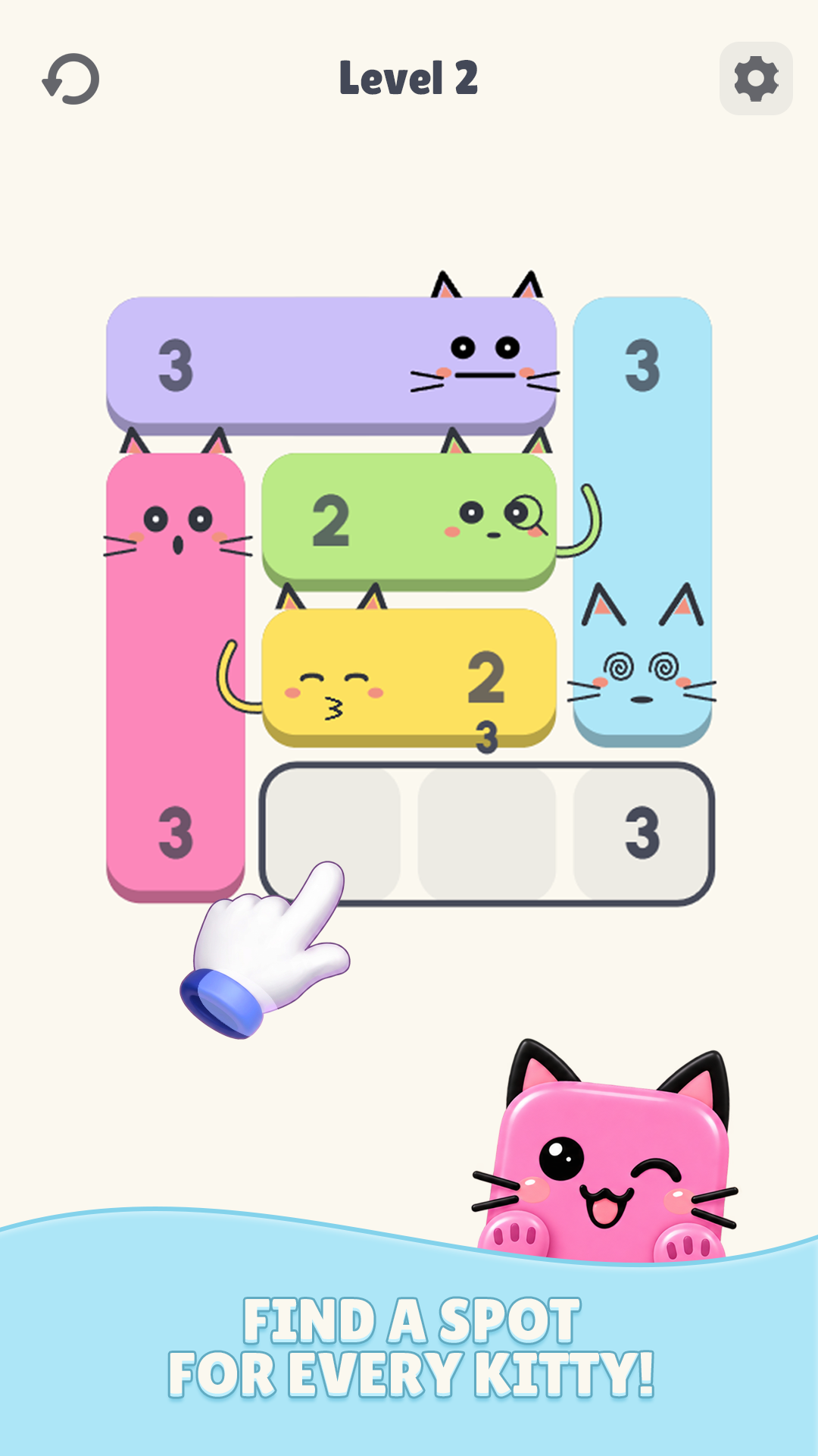 Cat Blocks: Number Logic Puzzle screenshot 4