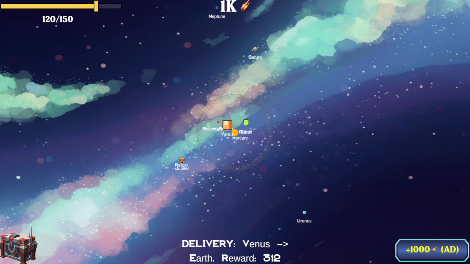 Cosmo Tycoon: Space Delivery — screenshot 1