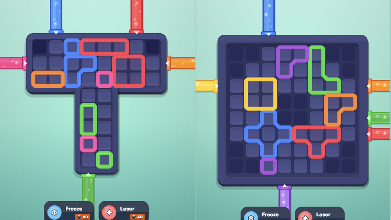 Водяной Блок джем — скриншот 2