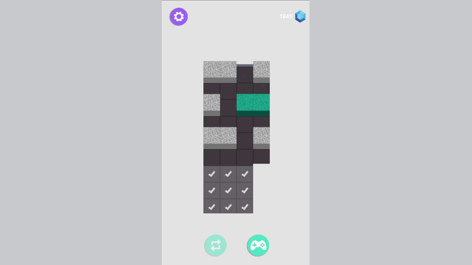 Swipe cube screenshot