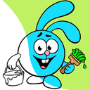 Colouring book Funny Smeshariki