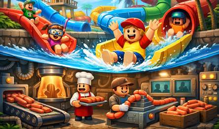 Mysterious water park