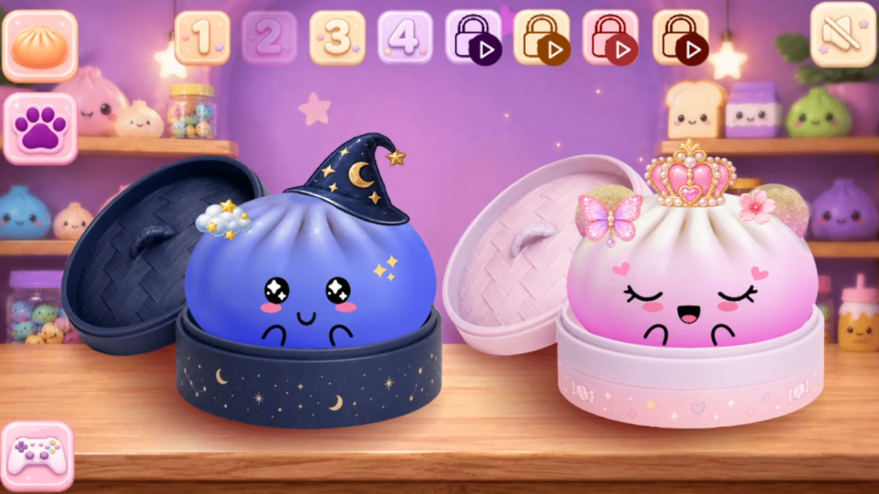 Dumplings and Taba paws - create squishies screenshot