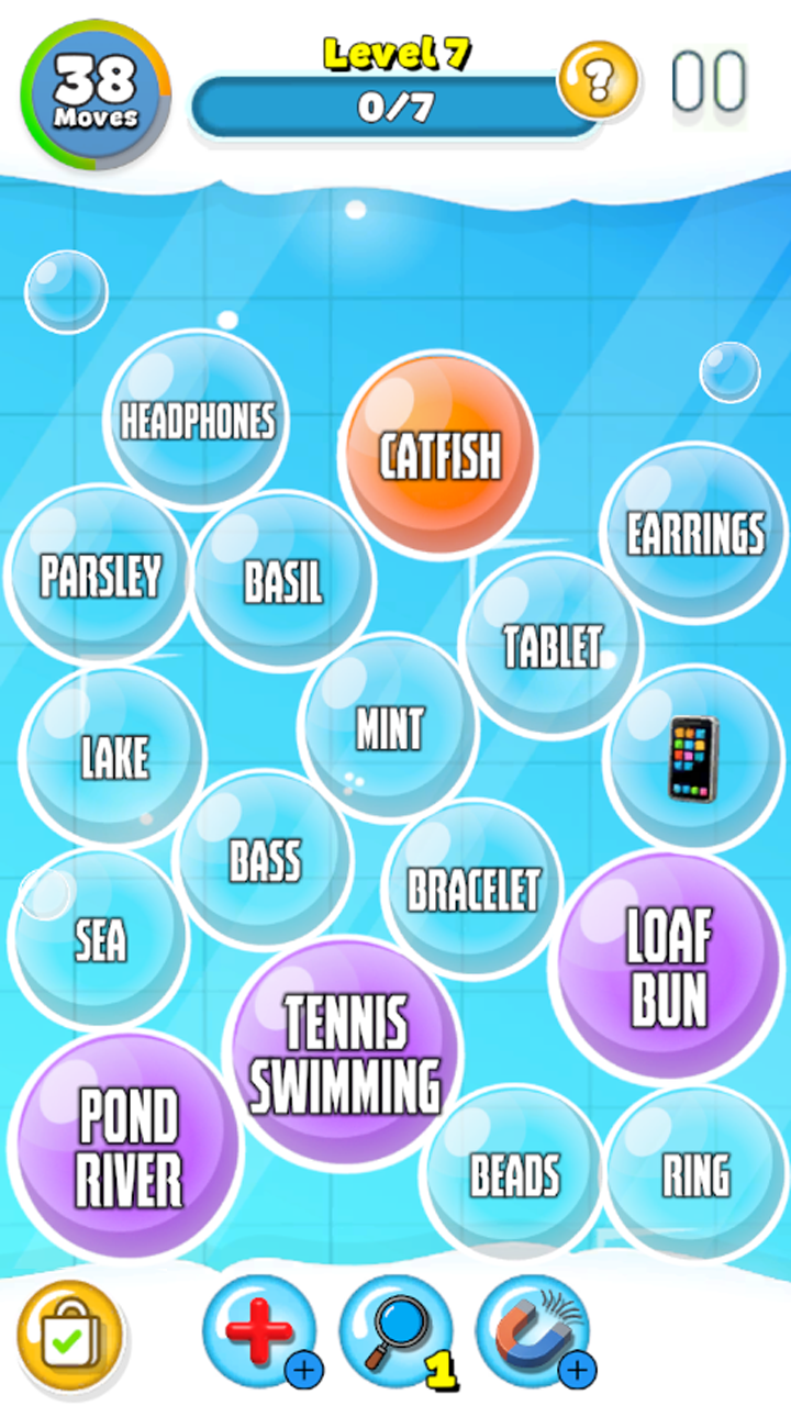 Word bubbles screenshot 4