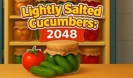 Lightly salted cucumbers: 2048!